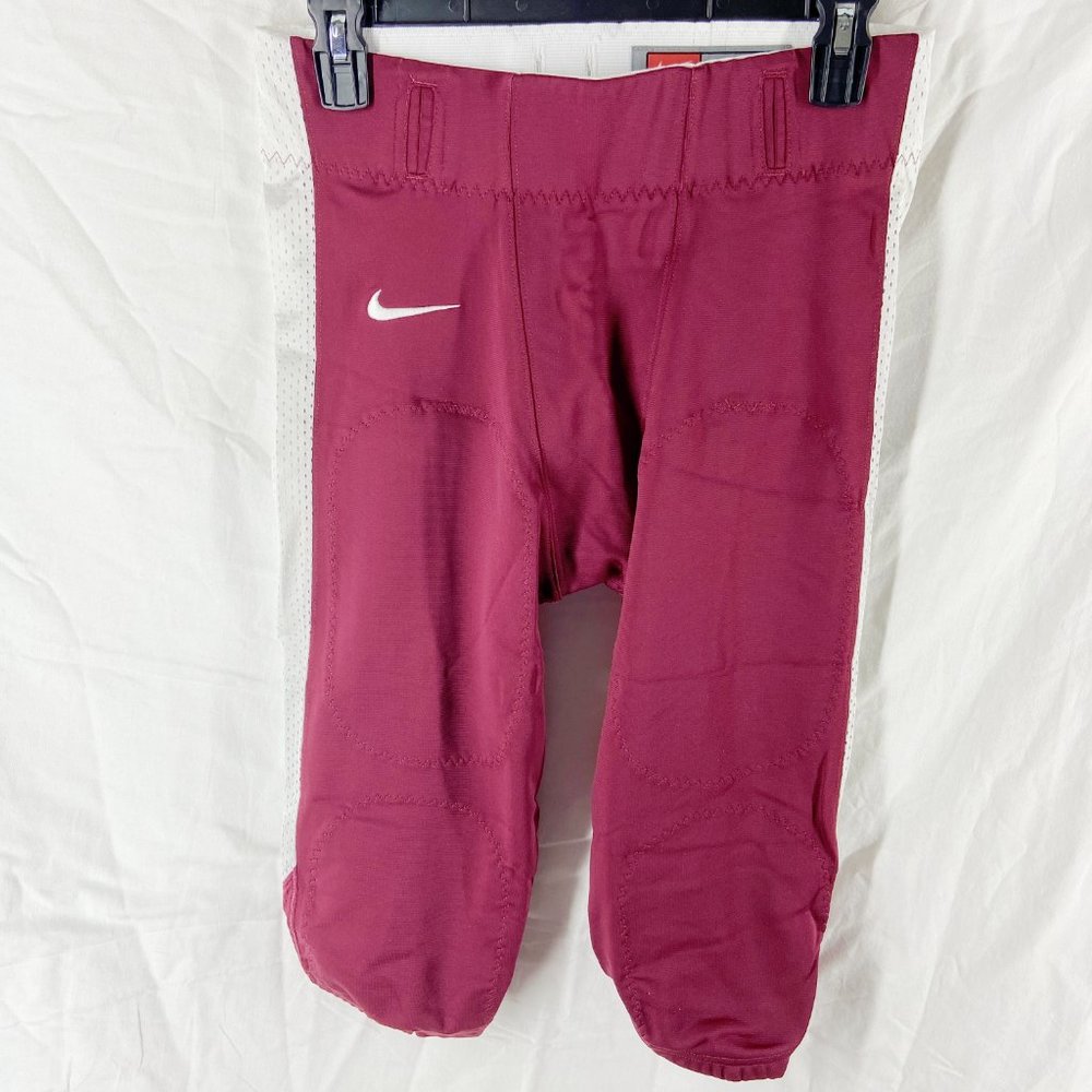 Nike Mens Dark Red Maroon Football Shorts Size M